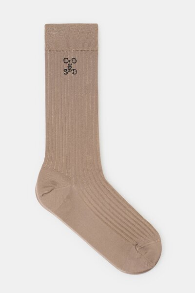 Closed logo socks