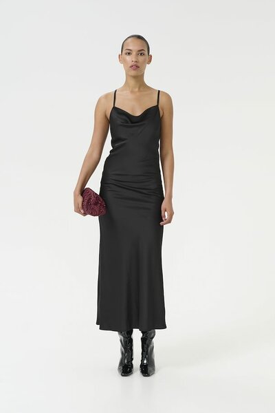 Gestuz Sashina strap dress - zwart